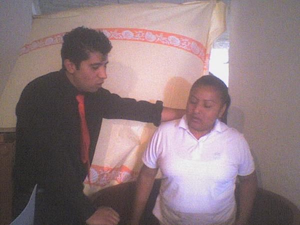 Bautizo de la hermana Laura
